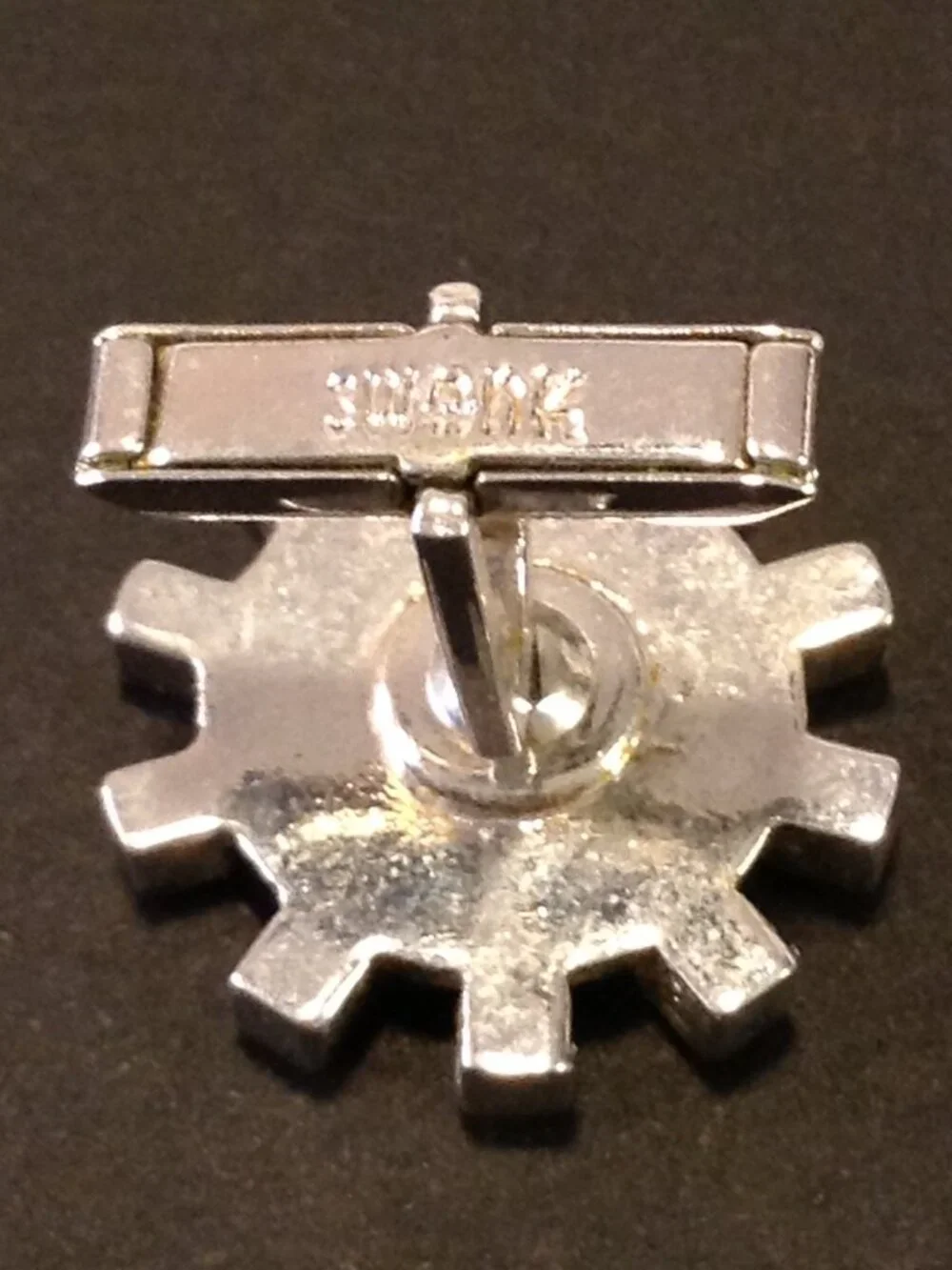 VTG Swank Unique Cuff Links/Tie Tack MCM Cool Avant Garde Atomic Age Sputnik